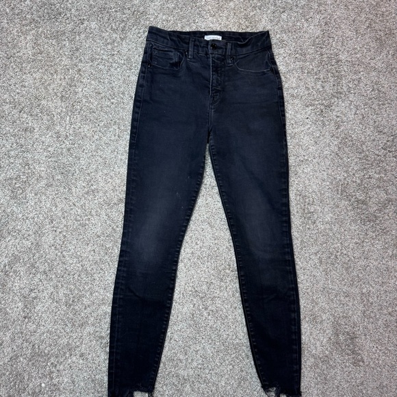 Good American Denim - GOOD AMERICAN Good Legs Skinny Black Wash Size 4